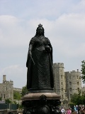 Queen Victoria - statue in case you can't tell :)