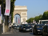 Look!  The Arc de Tripmphe--only closer
